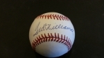 Ted Williams Autographed Baseball - GAI (Boston Red Sox)